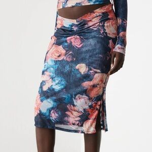 Miaou Low Rise Mesh Skirt
